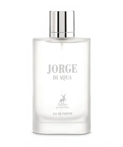 Maison Alhambra Jorge Di Aqua Eau de Parfum Spray para hombre, 3.4 onzas