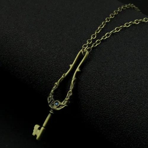 Miniatura 3 de KANGSHUN Suzume No Tojimari Collar Cosplay Anime Munakata Souta Llavero Colgante Accesorios de Joyería