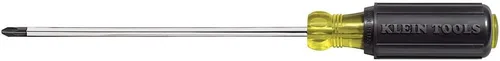 Desarmador Phillips #2 Klein Tools 603-7 de 7 x 11-5/16 pulgadas con agarre acolchado, Negro