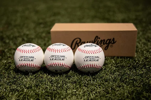 Miniatura 7 de Rawlings Pelotas de béisbol oficiales de la liga para uso recreativo y práctica OLB3 Para jóvenes/8U Juego de 3