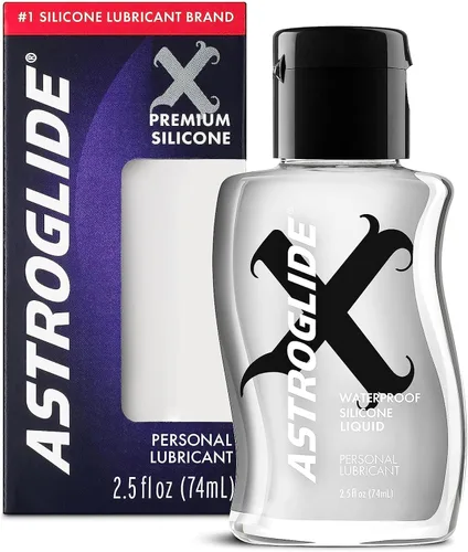 Miniatura 9 de Lubricante personal de gel de silicona Astroglide X, impermeable de gran calidad, 015594011516, líquido, 1