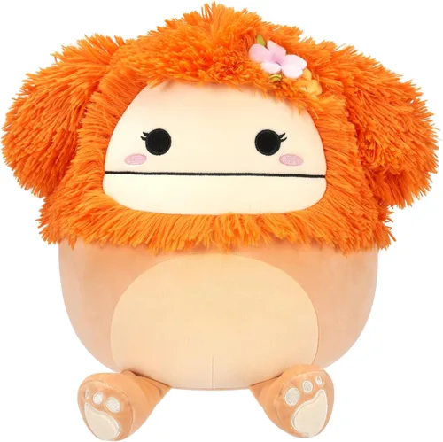 Miniatura 11 de Squishmallows Buster The Chocolate-Dipped Green Bunny Holding Chocolate Bunny original de 12 pulgadas - Peluche oficial de Pascua de Jazwares
