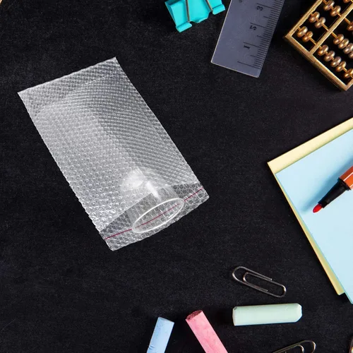Miniatura 7 de 50 bolsas de burbujas transparentes de 7-7/8 x 11-7/8 pulgadas, bolsas de burbujas autoadhesivas de doble pared para embalaje, mudanza, envío
