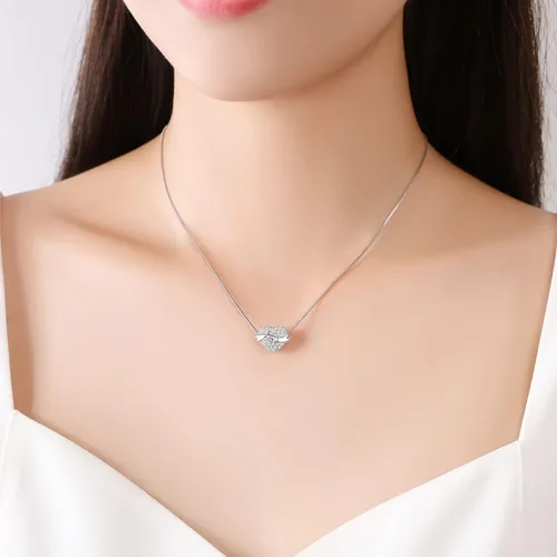 Miniatura 3 de Abalorios de plata de ley 925 con dije de corazón de amor para pulsera Pandora, apto para el día de la madre, Navidad, regalo de cumpleaños