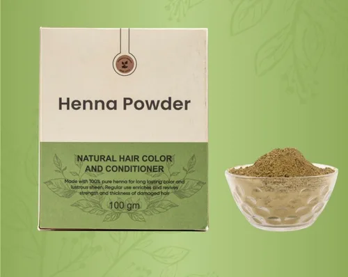 Miniatura 3 de Polvo de henna para cabello Polvo de hojas de henna 100% naturales y herbales Solución orgánica para teñir el cabello Mujeres y hombres