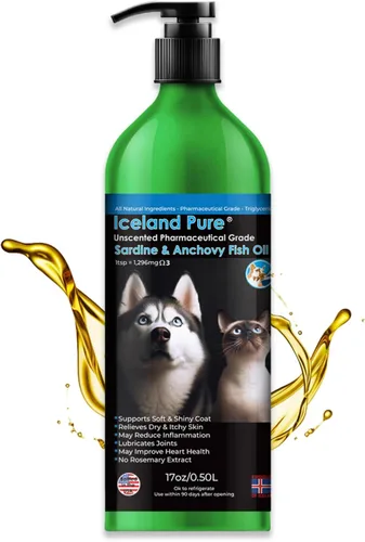 Miniatura 8 de Iceland Pure Aceite de Anchoa de sardina, capturado en la naturaleza, 1597 mg de Omega 3 por cucharadita, grado farmacéutico sin perfume