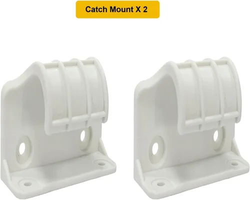 Miniatura 3 de SPACEANY Kit de piezas de repuesto retráctil para puerta de bebé, accesorios oficiales para puertas de seguridad SPACEANY - Incluye montaje de Blanco