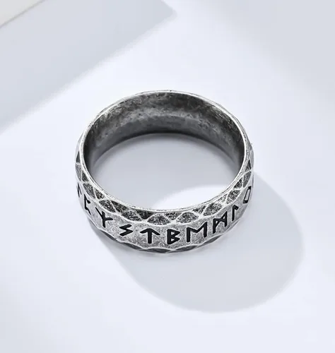 Miniatura 4 de Tanyoyo Anillos nórdicos vikingos nórdicos para hombres, anillos de acero inoxidable para hombres y mujeres, regalo