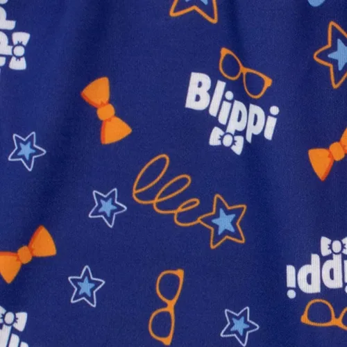 Miniatura 5 de Blippi Pijama corta para niño, Naranja