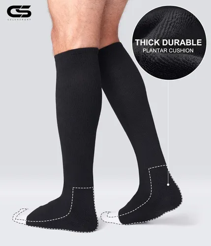 Miniatura 3 de CS CELERSPORT Paquete de 23 calcetines de béisbol y sóftbol para jóvenes y adultos, calcetines de tubo multideporte