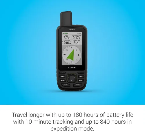 Miniatura 3 de Garmin GPSMAP 67 GPS de mano robusto, GNSS multibanda, mapeo Topo, imágenes satelitales