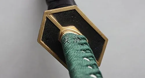 Miniatura 2 de S2717 ANIME KYOUKA SUIGETSU AIZEN SOUSUKE SAMURAI SWORD UMBRELLA 39.5 pulgadas, negro