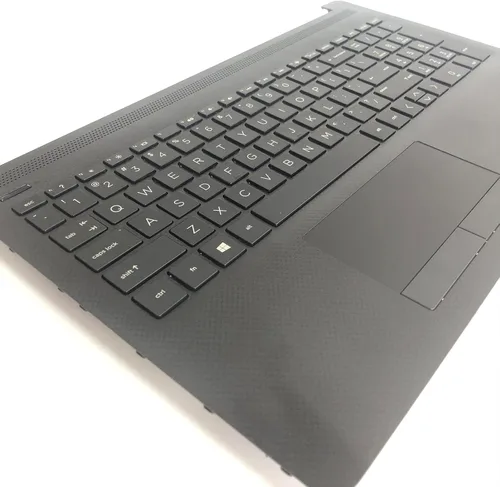 Miniatura 6 de LTPRPTS Reemplazo para HP 15-DA 15-DB 15-DR 15-DA0053WM 15-DA0012DX 15-DA0073WM Trackpad AHS US 15.6" Carcasa superior para laptop Palmrest Teclado