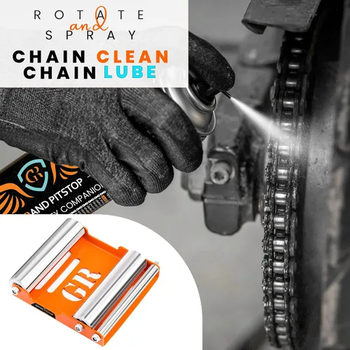 Miniatura 4 de Grand Pitstop Soporte de limpieza de ruedas para motocicletas - Reemplazo de soporte de paddock - Soporte rodillo de rueda para limpieza de Naranja