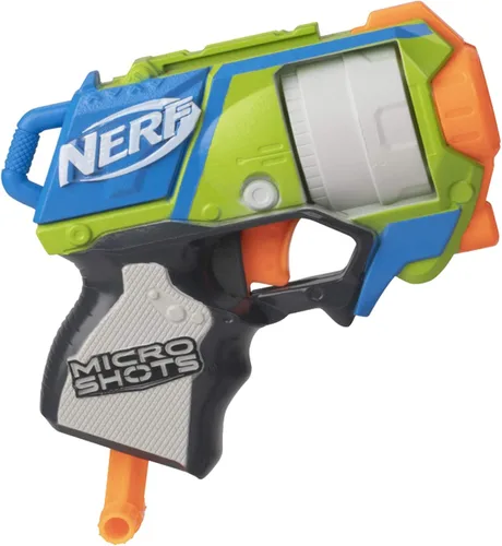 Miniatura 7 de NERF MicroShots 6-Blaster Bundle - 6 Mini Lanzadardos Elite y 6 Dardos Oficiales Elite - Para Niños, Adolescentes, Adultos (Exclusivo de Amazon)