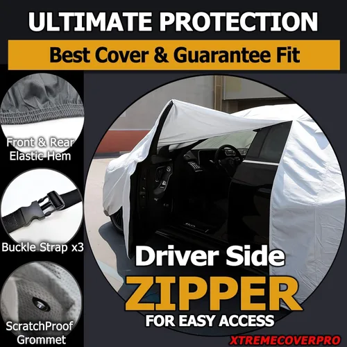 Miniatura 4 de Funda para auto compatible con Honda Civic Type-R 2016 2017 2018 2019 2020 2021 Honda Civic Type-R W/Type-R Big Spoiler XTREMECOVERPRO Diamond
