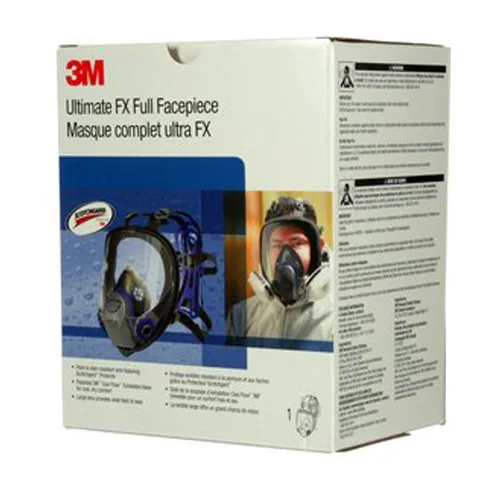 Miniatura 4 de 3M Safety 142-FF-403 Ultimate FX Respirador reutilizable de cara completa, grande
