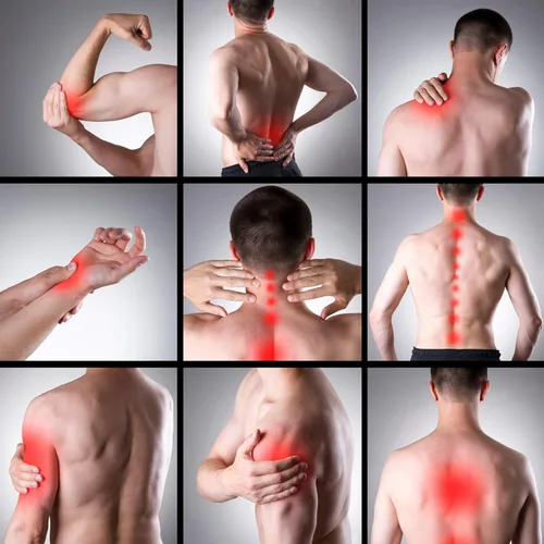 Miniatura 6 de Rodillo de masaje muscular para atletas y calambres calambres, alivia el dolor muscular, rodillo muscular de 18 pulgadas para aliviar, terapia
