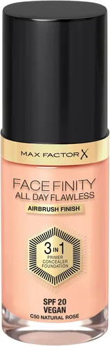 Miniatura 30 de Max Factor Facefinity - Base de maquillaje 3 en 1 All Day Flawless SPF 20#092 Canela, 7.05 onzas