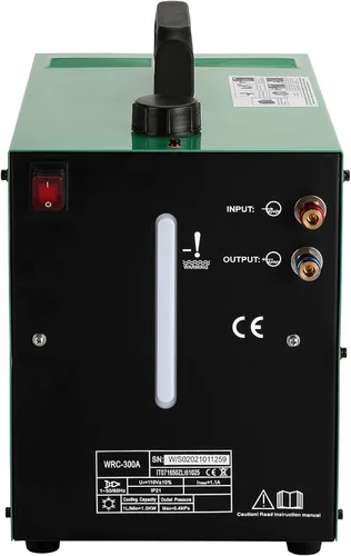 Miniatura 7 de Enfriador Tig, sistema de refrigeración por agua de antorcha de soldador Tig, capacidad de agua de 10 L, flujo de agua nominal de 7L-12L/min