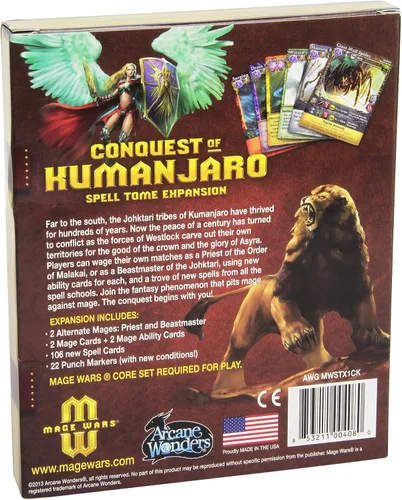 Miniatura 2 de Juego de mesa Conquista de Kumanjaro de Mage Wars