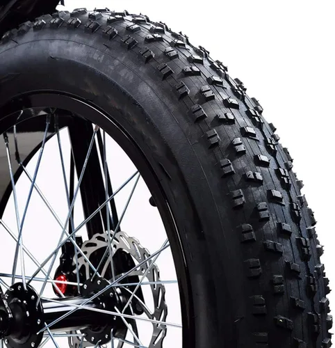 Miniatura 5 de 26 × 4.0 Llantas Grasa Tubo Neumático Bicicleta Eléctrica Bicicleta de Montaña Alambre Neumáticos Accesorio de Bicicleta