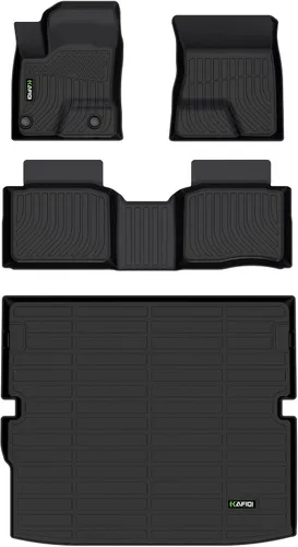 Miniatura 37 de Alfombrillas y revestimiento para maletero para Jeep Grand Cherokee L 2021-2025 (6 pasajeros, sin consola central) con respaldo, revestimientos