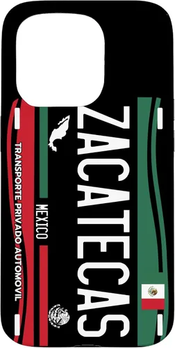Miniatura 14 de Placa de matrícula Zacatecas para iPhone 13 Pro Max, Zacatecas México, funda Zacatecas