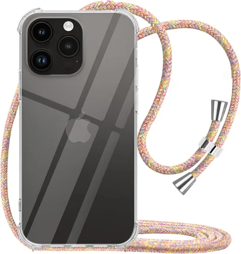 Miniatura 25 de Funda para iPhone 11 con cuello transparente para colgar y colgar en el hombro, cubierta de teléfono cruzada, para mujeres y niñas, funda protectora