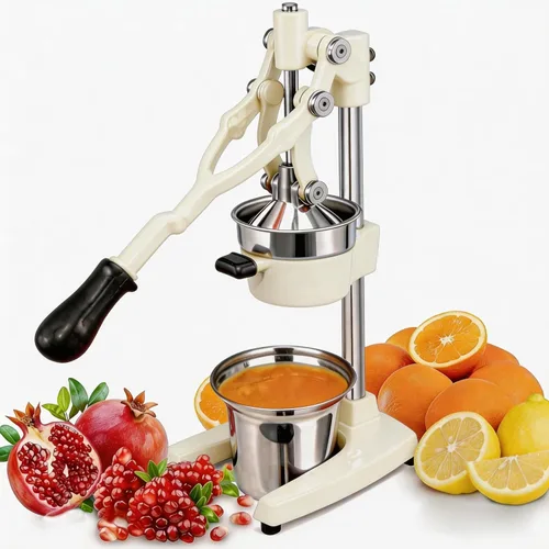 Miniatura 15 de Prensa Manual de Mano de Hierro Fundido Comercial de Servicio Pesado Naranja Cítricos Limón Lima Toronja Granada Exprimidor de Jugo de Fruta