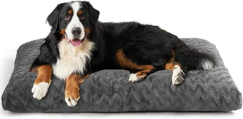 Miniatura 16 de EHEYCIGA Cama lavable para perros medianos para jaula de 29 x 21 pulgadas, almohadilla reversible para perreras para perros con un peso de hasta 35