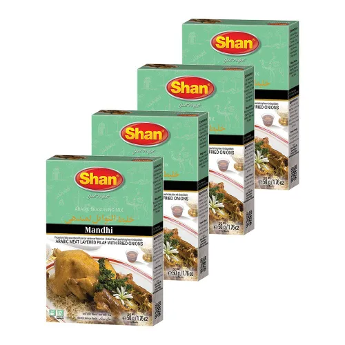 Miniatura 276 de Shan Korma Recipe and Seasoning Mix 1.76 oz (50g) - Spice Powder for Traditional Meat in Yogurt Sauce - Suitable for Vegetarians - Airtight Bag in a