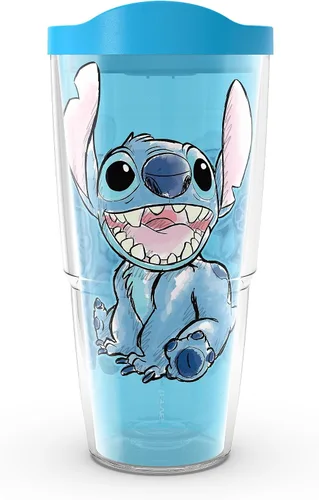 Miniatura 18 de Tervis Disney - Vaso aislado de doble pared con costura frontal y trasera, fabricado en Estados Unidos, mantiene las bebidas frías y calientes, 24