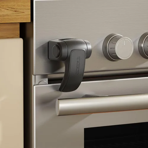 EUDEMON 1 paquete de cerradura para horno, cerradura de puerta de horno a prueba de bebés, cerradura frontal de horno de seguridad para niños, fácil
