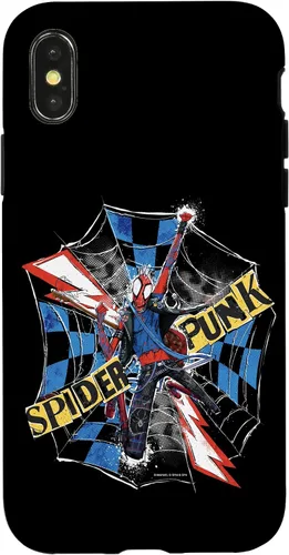 Miniatura 5 de Marvel Spider-Man: Across The Spider-Verse - Carcasa para iPhone 17, diseño de Spider-Punk