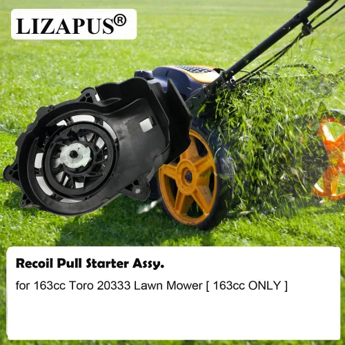 Miniatura 3 de LIZAPUS Conjunto de arranque de retroceso. Compatible con cortacésped Toro 20333 de 163 cc [solo 163 ccc]