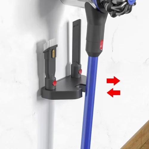 Miniatura 4 de Soporte universal para aspiradora compatible con V8 V7 V6 y otras marcas, no compatible con aspiradora Shark Gris