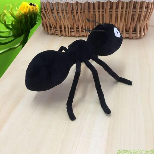 Miniatura 2 de Ant - Animal de peluche de hormiga, juguete suave de hormiga, 7.8 pulgadas, simulación de hormiga, regalo para niños y niñas