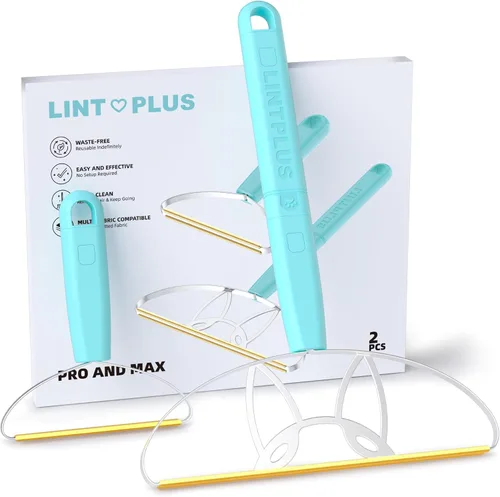 Kit de removedor de pelo de mascotas Flex MAX & Pro de LINTPLUS - Herramienta de eliminación de pelo de perro y gato para muebles, alfombras,