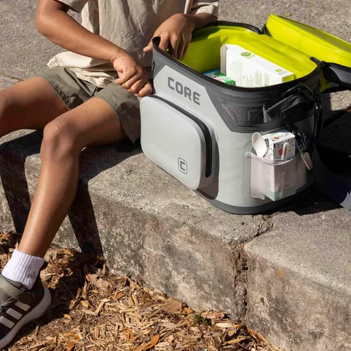 Miniatura 9 de CORE - Bolsa de enfriador suave a prueba de fugas magnética con cremallera impermeable Bolsa aislada enfriador portátil Mejor enfriador suave