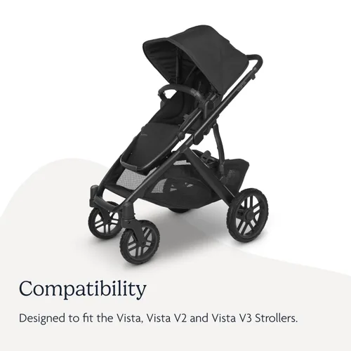 Miniatura 6 de UPPAbaby Ruedas todo terreno para cochecito Vista, Vista V2 y Vista V3, duraderas para nieve y adoquines, fijación rápida, incluye cuatro, ruedas