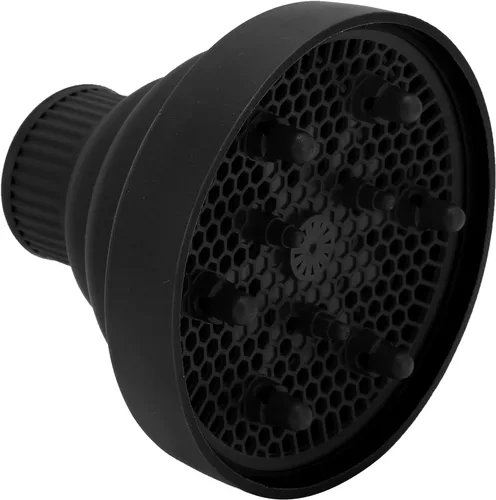 Miniatura 5 de Difusor universal para secador de pelo, portátil, plegable, ligero, color negro