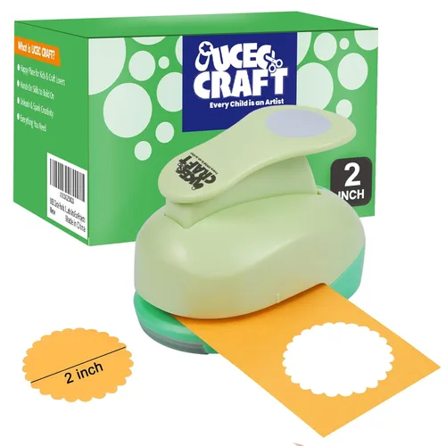 Miniatura 12 de UCEC Perforadora circular, perforadora circular de 1.25 pulgadas, perforadora de papel, perforadora de papel hecha a mano para manualidades, Círculo