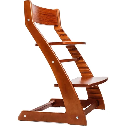 Miniatura 14 de FORNEL Silla alta de madera para bebés y niños pequeños, altura ajustable, fácil de limpiar, silla de comedor para niños de 3 años a 200 libras