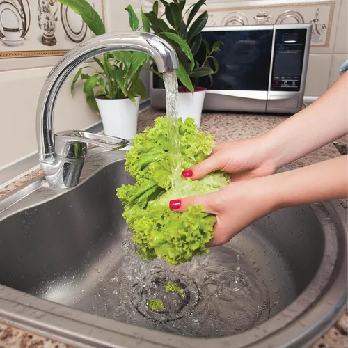 Miniatura 3 de Cesta coladora para fregadero de cocina, colador de drenaje de fregadero de acero inoxidable libre de óxido, paquete de 3 coladores de drenaje