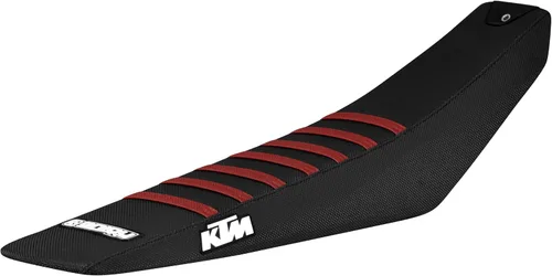 Miniatura 6 de Enjoy Mfg Funda de asiento - Compatible con KTM 2023 SX-SXF 125-450 Logo #352 (Todo Azul KTM KTM Costillas Naranja KTM Enjoy Logos)
