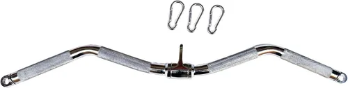 Miniatura 9 de Accesorio para máquina de cable LAT Barra de rizos desplegable Mancuerna giratoria, Accesorio de cable para múltiples ejercicios, Barra de presión