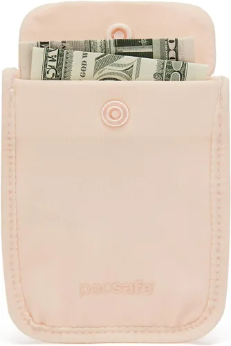 Miniatura 8 de Pacsafe Coversafe S25 - Funda para brasier secreto antirrobo, Rosa (Orchid Pink), Cartera de viaje