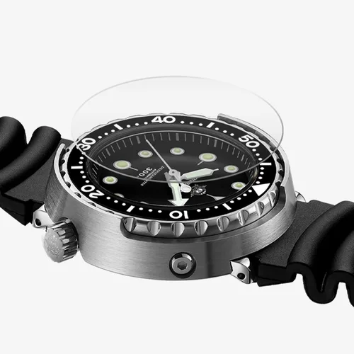 Miniatura 5 de ADDIESDIVE Diver Watches for Men, 47.5MM Automatic Wristwatch Nh35 Waterproof 300M Luminescent Chromalight Dial, My-H5