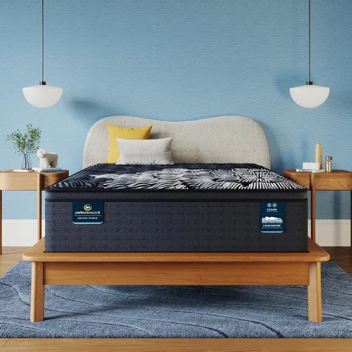 Miniatura 17 de Serta Perfect Sleeper X Knox - Colchón híbrido acolchado firme de 13.5 pulgadas, tamaño Twin XL, 5 zonas de soporte y tecnología de enfriamiento
